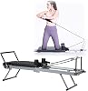 Pilates Reformer, Home Folding Reformer Pilates Machine, Home Pilates Machine, Pilates Reformer Workout Machine, Pilates Bed for Home Gym