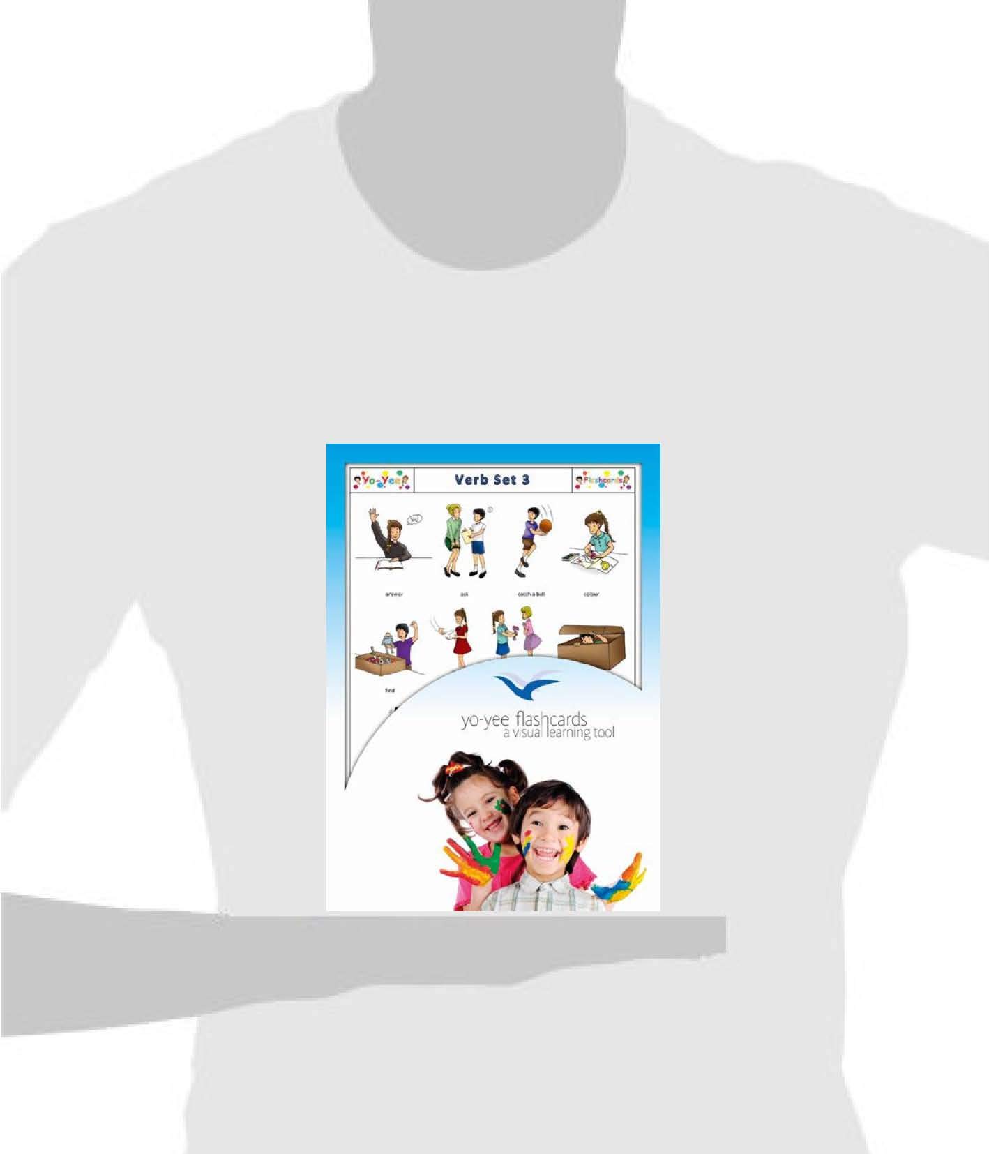 Yo-Yee Flashcards Cartes Images En Français - Verbe 1 - Pour