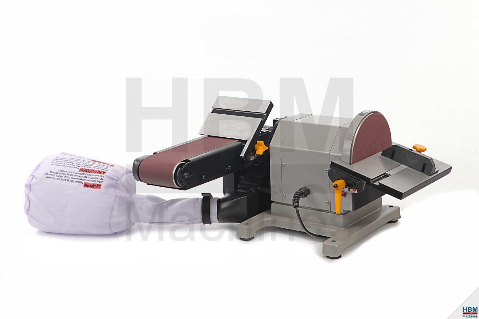 HBM 200 professionelle Band- und Tellerschleifmaschine