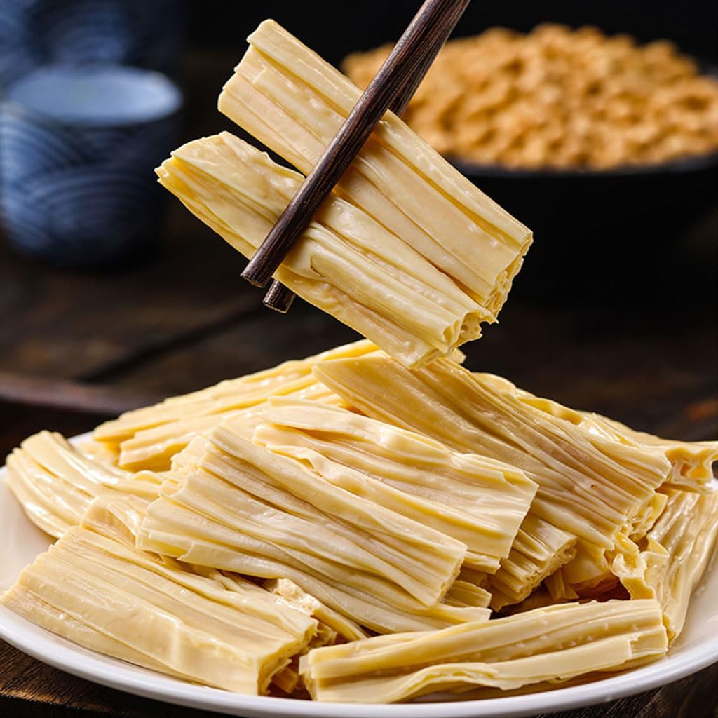 GIDEO Dried Bean Curd Sticks, 180g/6.34oz Yuba Tofu Skin ...