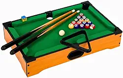 Mini Mesa Bilhar Sinuca Snooker Criança Infantil Brinquedo