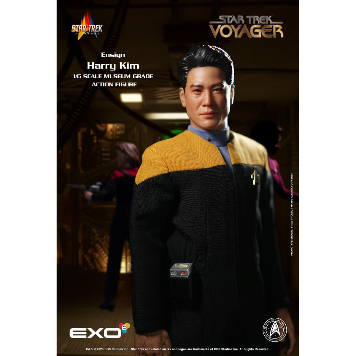 EXO-6 1/6 スタートレック ヴォイジャー ハリー・キム VOY Ensign Harry Kim – Star Trek EXO-6