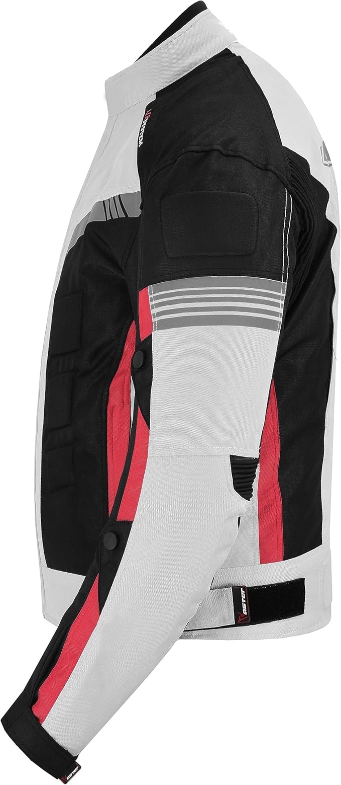 Chaqueta de motocicleta impermeables CE Armor Cordura Motocicleta Chaquetas a prueba de viento Equipo de protección de cuerpo completo