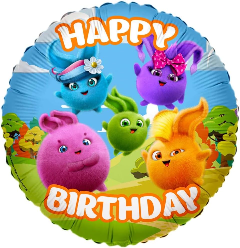 1 Pcs Cartoon Sunny Bunnies Foil Balloon - Bring the Sunny Bunnies Magic to Your Celebration!