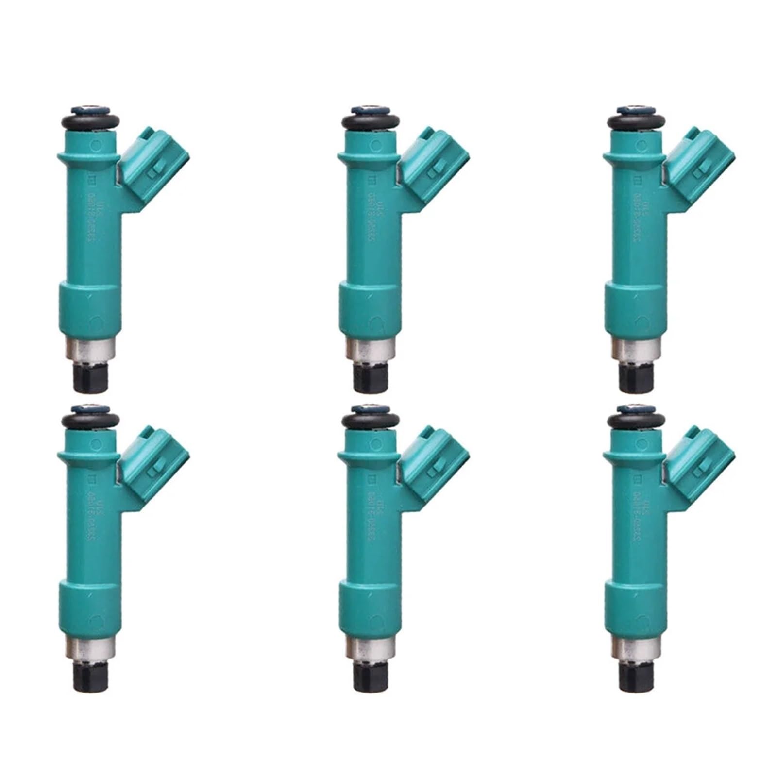 Aqyhsotw One Color Fuel Injector Nozzle 6Pcs Fuel Injectors Fit For Toyota Fit For Tacoma Fit For Tundra Fj Fit For Cruiser 4.0L 23250-31060