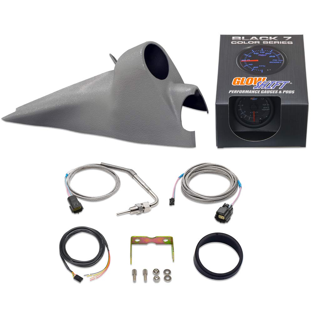 Buy GlowShift Diesel Gauge Package Compatible with Ford Super Duty 6.0L
