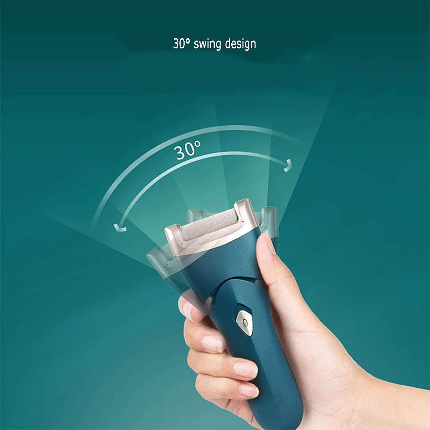 Scolo di Piede, rimozione del callo Elettrico, Strumenti di Pedicure Ricaricabili Kit di callo elettronico for Tacchi rotti e Pelle Morta, alimentata a Batteria