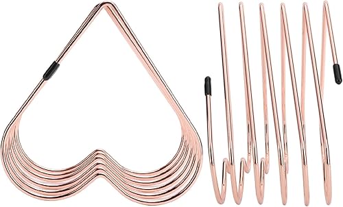 Miniatura 8 de Aramox Desktop File Holder, Iron Magazine Rack with Capacity, Compact Design for Home Office Organization (Pink Gold)