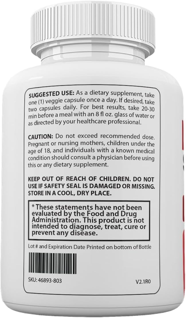 Zonata Blood Stabilizer Capsules, Blood Stabilizer Premium Formula, 60 Capsules - Image 3