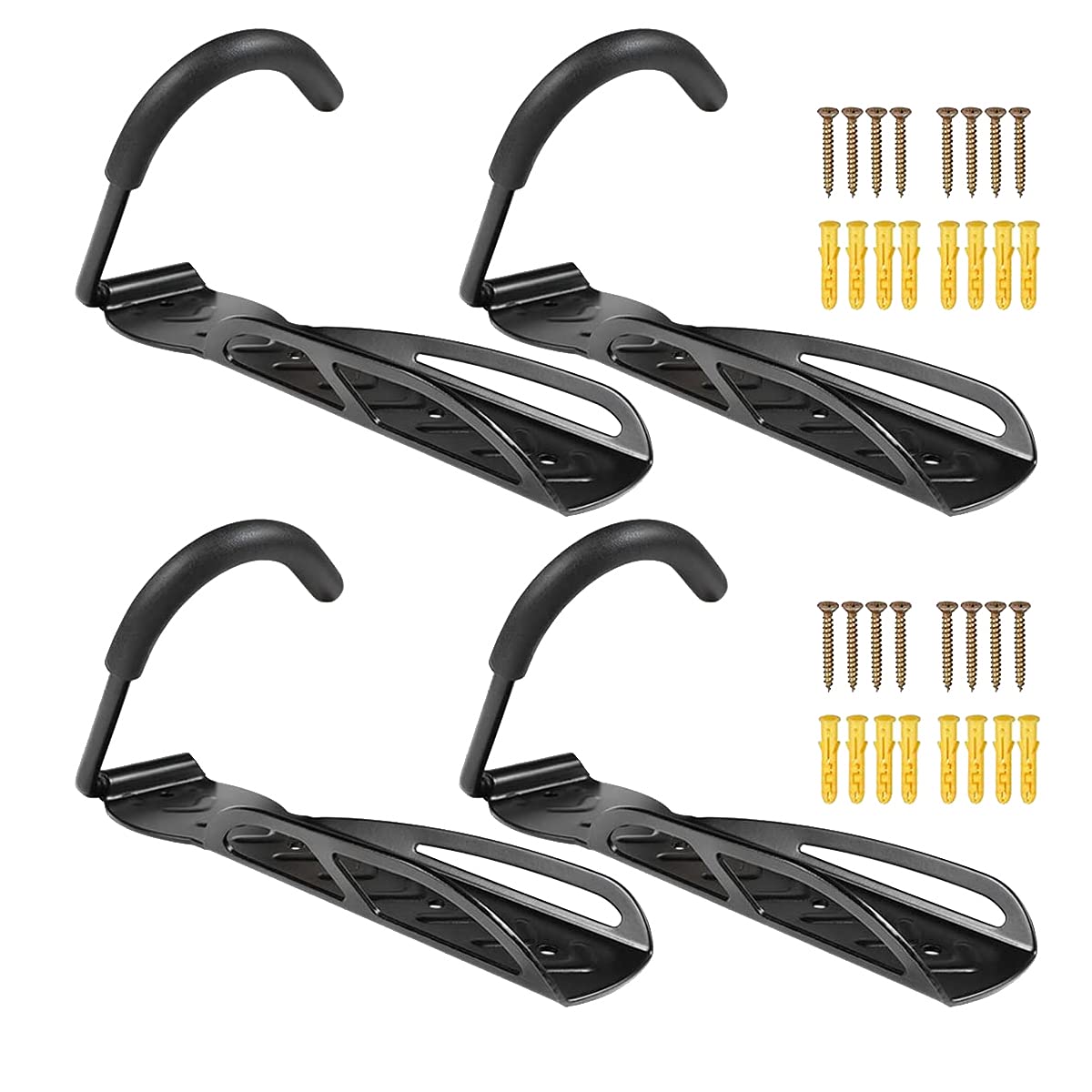 Buy AKALE Bike Rack Garage Wall Bicycle Hanger 4 Pack Bike Hooks Bike Storage Bicycle Vertical