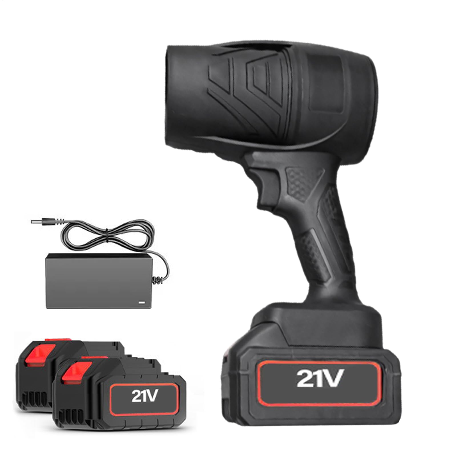 Soffiatore per la cura del prato Ventilatore Elettrico Portatile Turbo | Soffiatore D'aria Per Auto Per Pulizia Cortile Patio Auto Giardino Paesaggistica Garage Autunno Inverno
