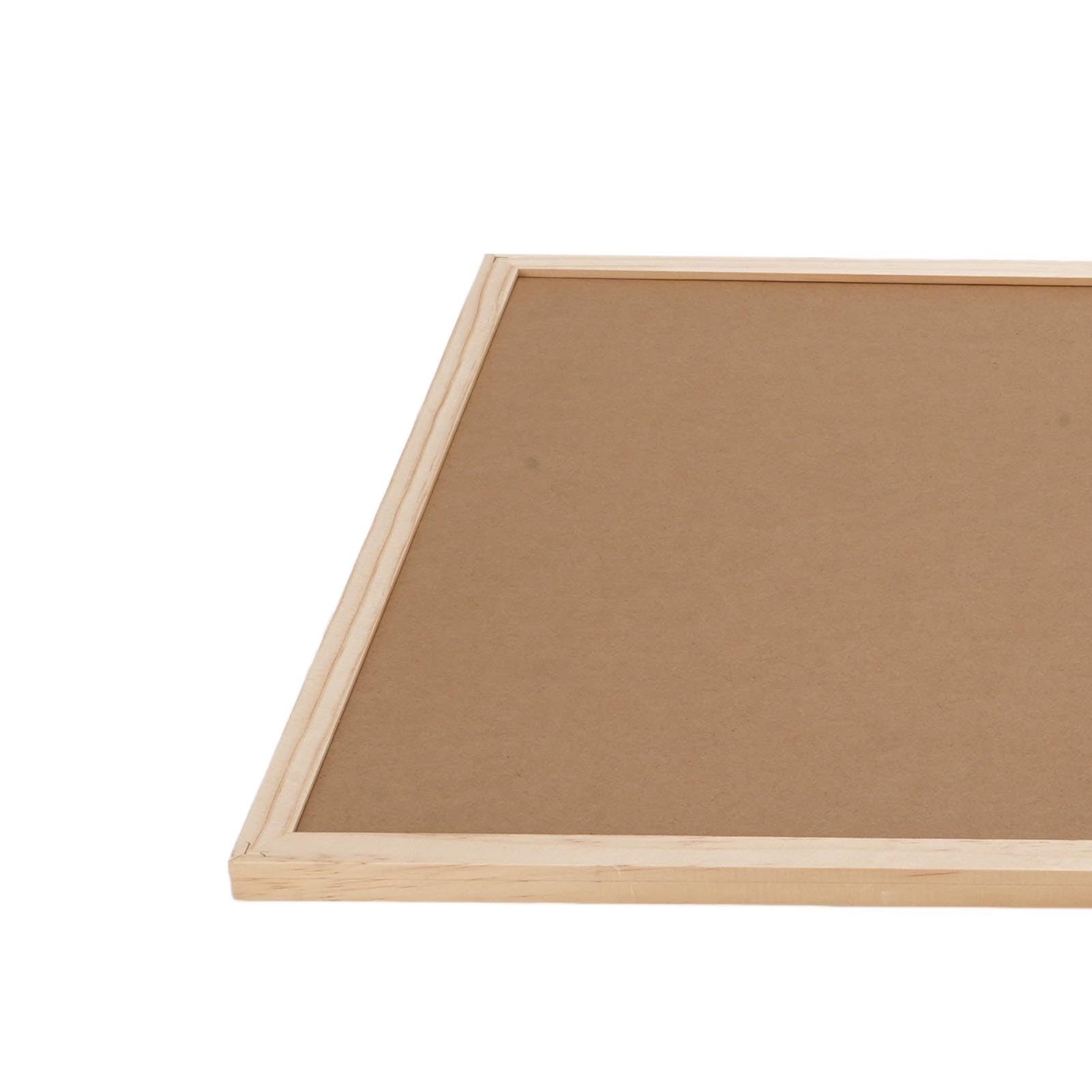 YWBL-WH Tablica Korkowa, Magnetyczna Tablica Ogłoszeniowa Suchościeralna z powierzchnią samonaprawiającą się, 40x60cm do Klasy w Domowym Biurze