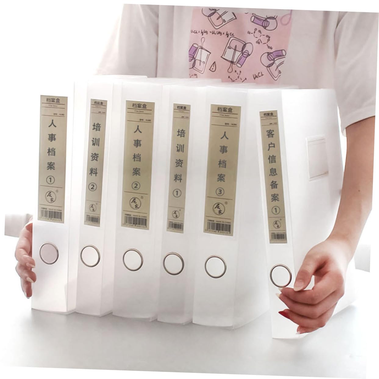4stücke Transparente Dokumentenaufbewahrungsboxen Wasserdichte Datei-organizer Für Büro Schule Zuhause Aufbewahrung Von Unterlagen Zeitschriften Und Konferenzmaterialien