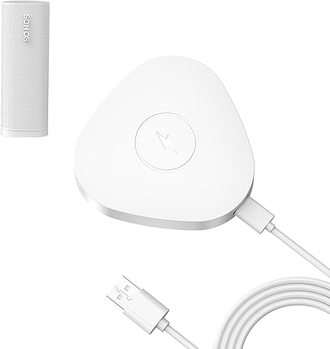Miniatura 8 de Cargador inalámbrico compatible con Sonos Roam Gen 2nd1st, base de carga magnética, base de carga para altavoz Bluetooth portátil para Sonos Roam SL