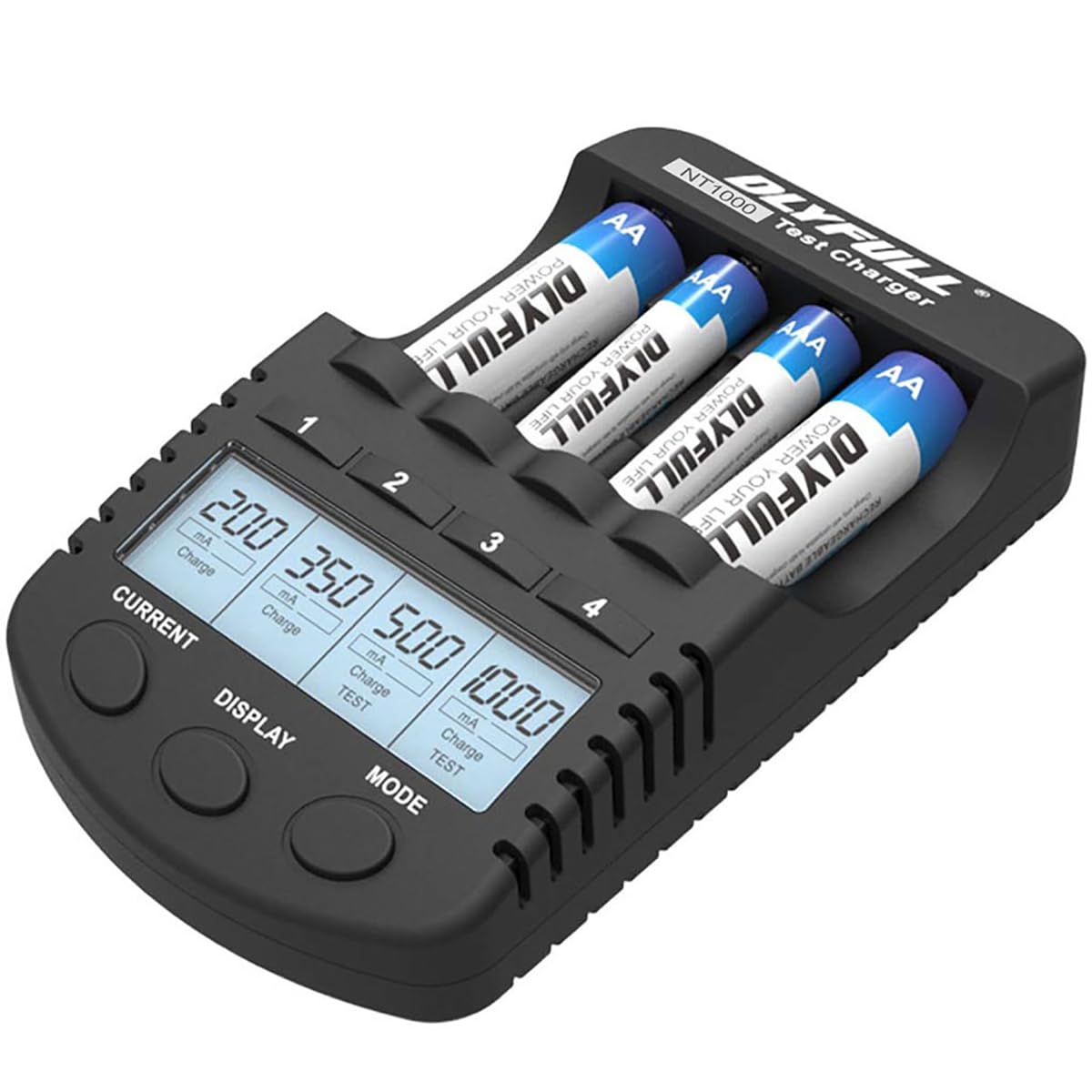 Amazon | DLYFULL NT1000 急速充電器 Ni-Cd/Ni-MH 単三(AA)/単四(AAA