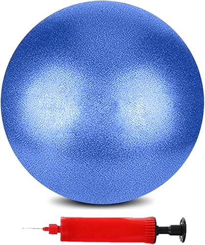 Mini pelota de yoga de ejercicio de pilates, pelota de yoga inflable pequeña de 6 pulgadas, equipo de entrenamiento básico y terapia física, con