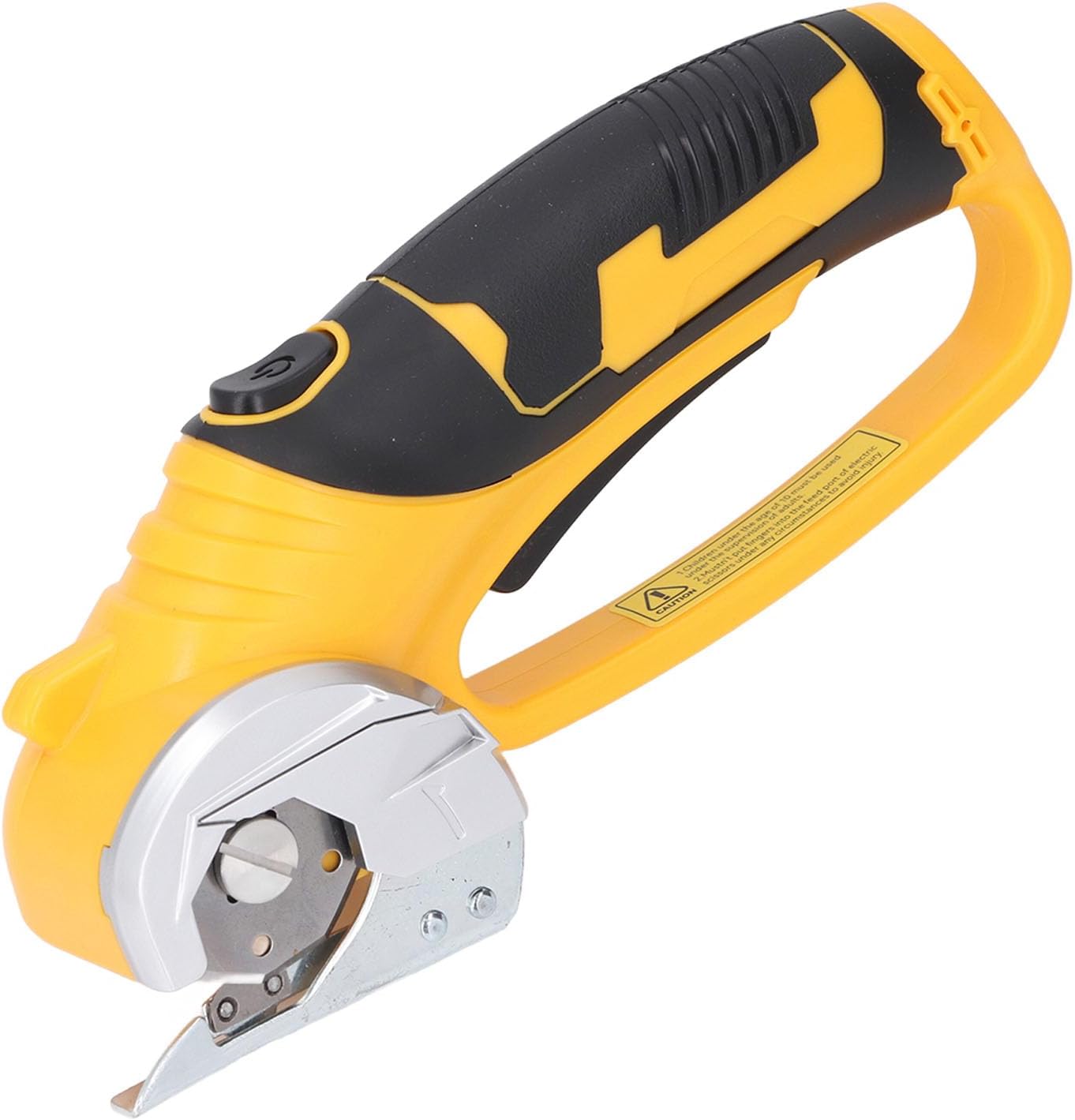 Focket Cordless Electric Scissors Fabric Cutter, Rechargeable Powerful Shears with Light for Fabric Leather Carpet Cardboard Cutting Tool