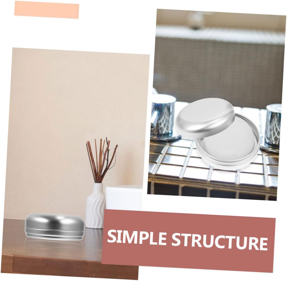 16pcs Makeup Storage Box Aluminum Soap Portable Soap Container Multi-functional Earphone Case Travel Essential