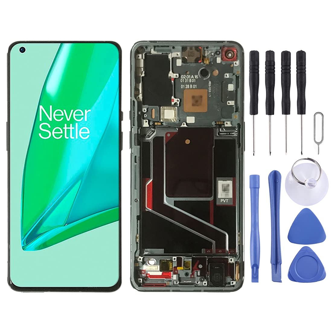 CHENYAN Mobile Phone Replacement Spare Parts LCD Screen and Digitizer Full Assembly with Frame for O