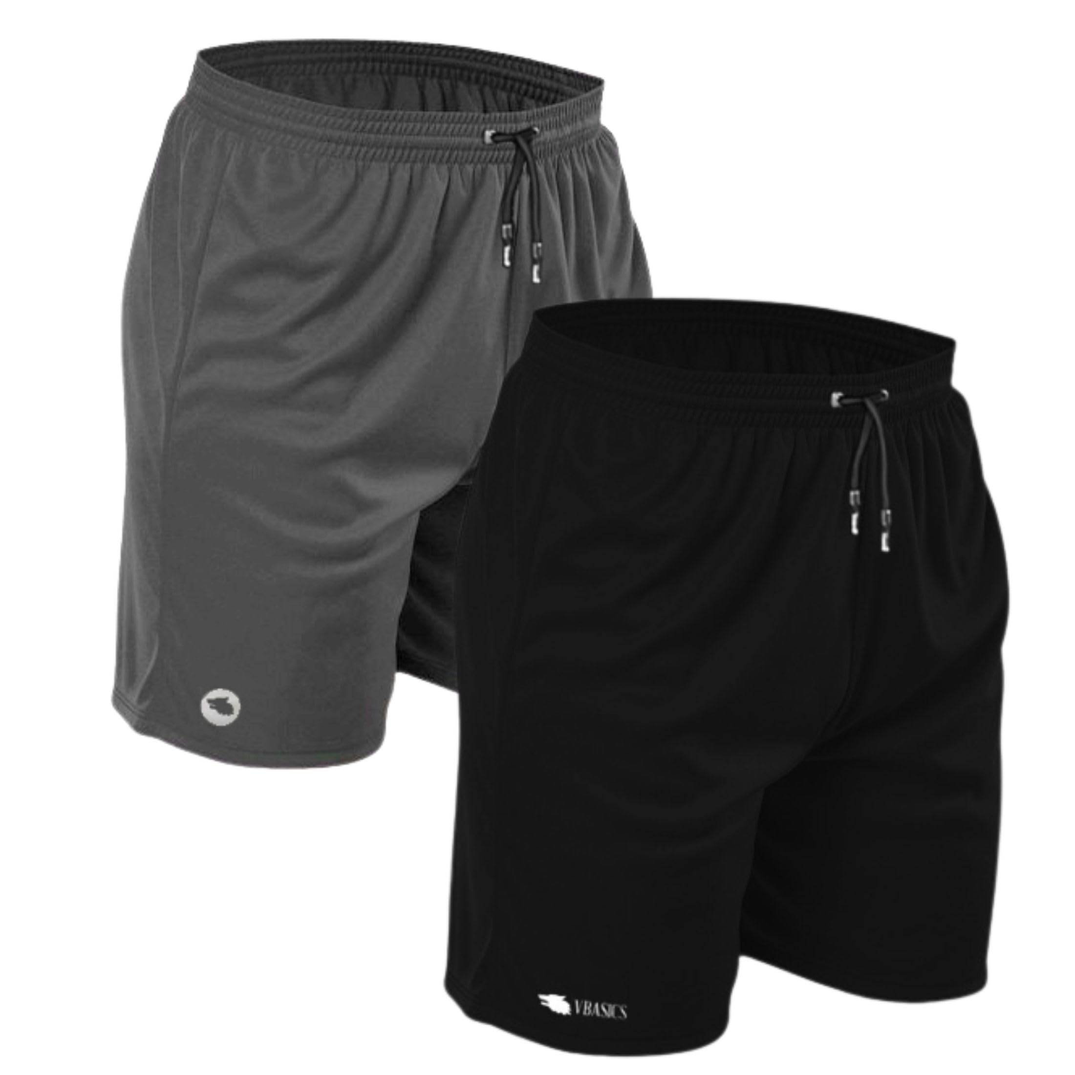 Kit 2 Bermudas Shorts Masculino Tactel Para Academia Fitness Do M ao G1