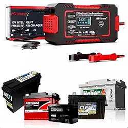 Carregador Reparador Inteligente de Bateria 12V 100A para Carro, Moto e Caminhão | Bivolt com Proteção Contra Superaquecimento, Sobrecarga e Curto-Circuito