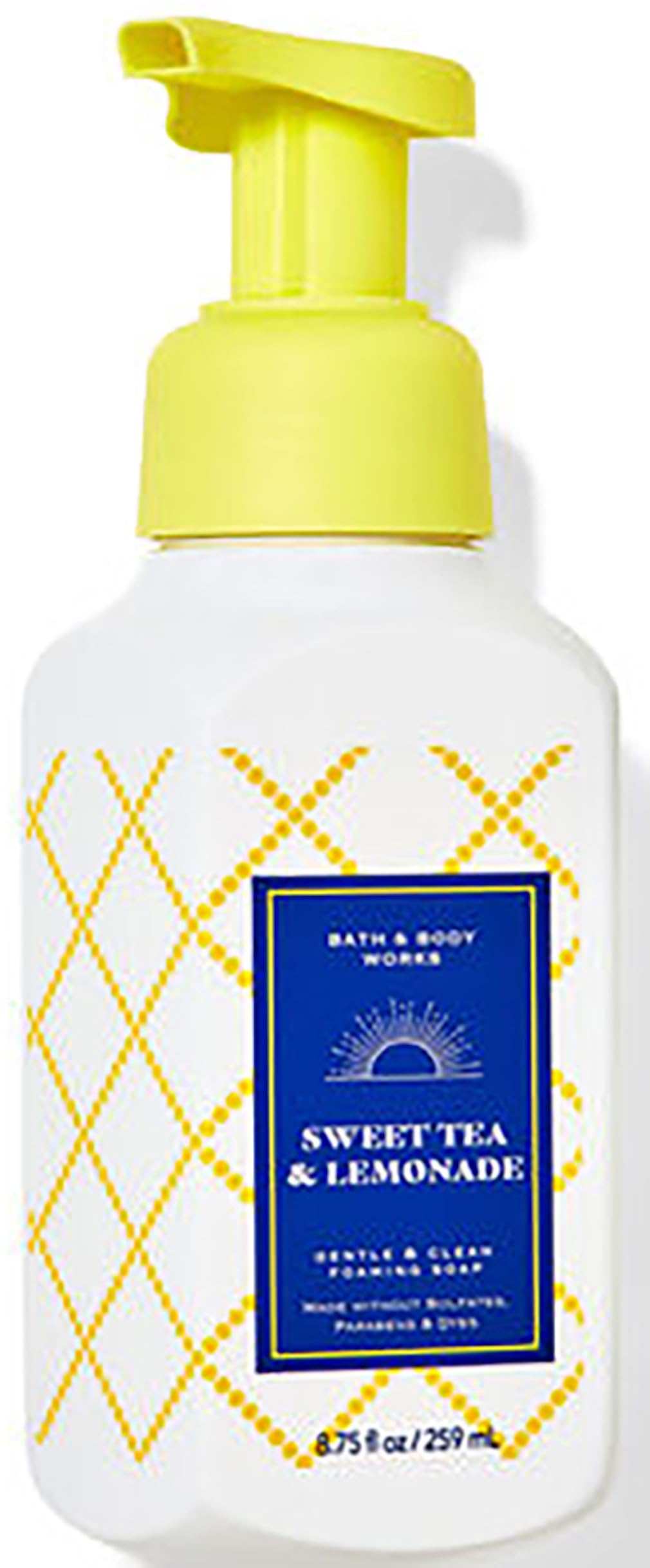 Bath and Body Works Sweet Tea & Lemonade Gentle Foaming Hand Soap 8.75 Ounce (Sweet Tea & Lemonade)