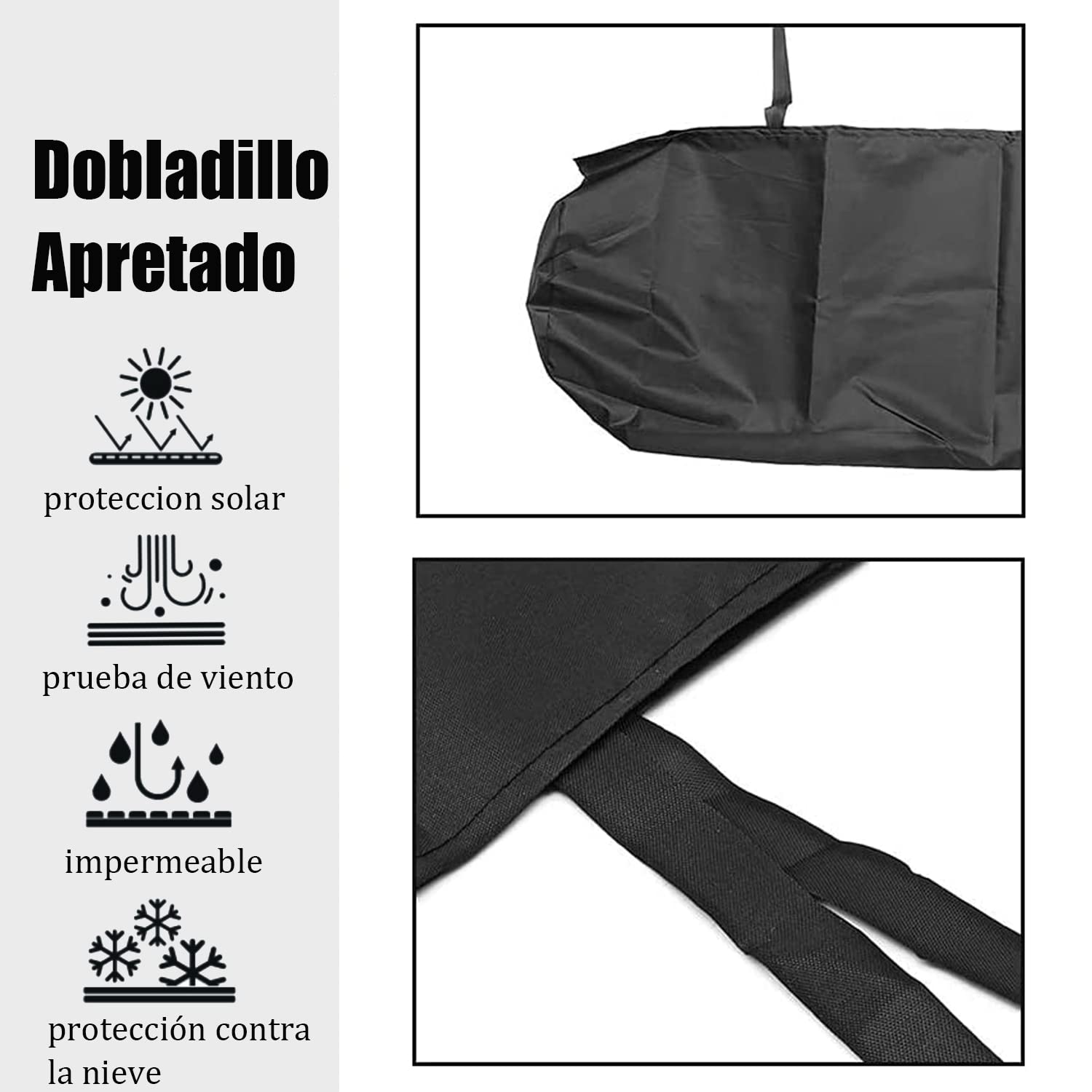 Copertura Per Tenda Da Sole Retrattile - Tessuto Oxford Impermeabile, Antipolvere - Beige, 3 Metri - Foto 11