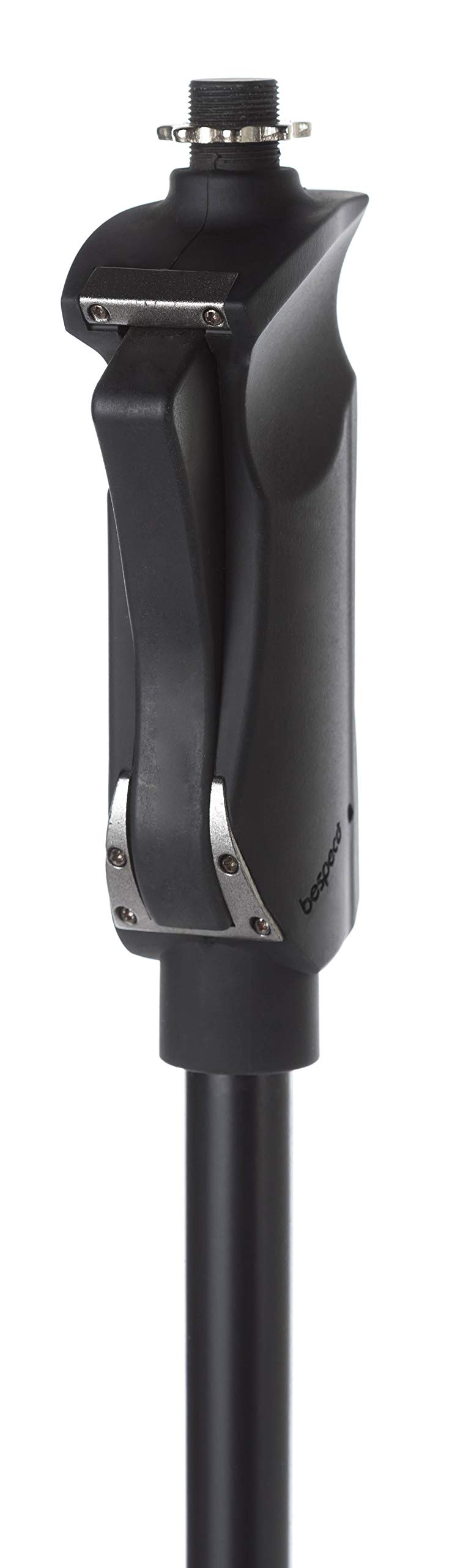 BESPECO MS14 - Asta microfonica professionale dritta con base tonda e sistema "easy handle"