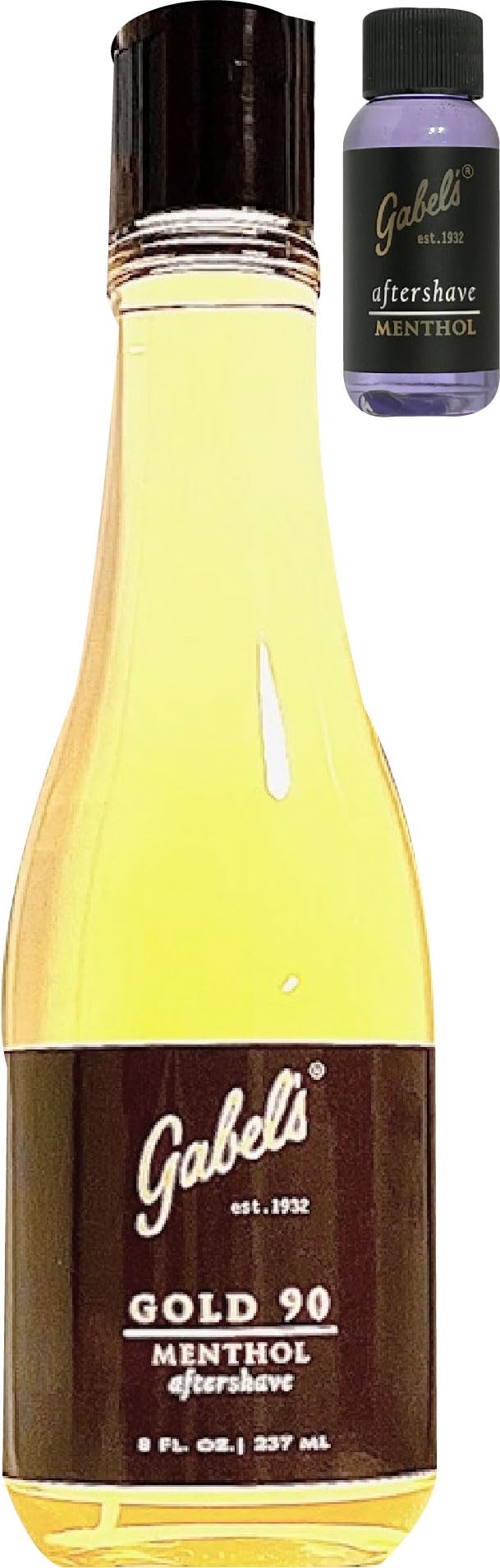 Gabel’s Gold 90 Aftershave with Menthol (Yellow) 8 oz and Ave 18 1oz Manufacturer Direct