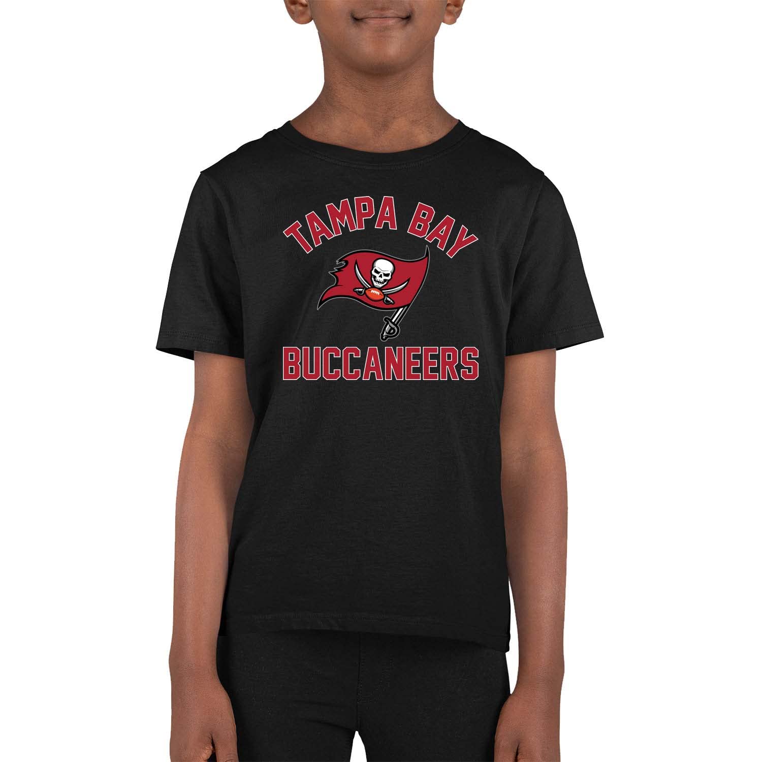 Team Fan Apparel NFL Youth Gameday Football T-Shirt, Lightweight Tee, Tagless Sports Gear, Boys and Girls Apparel