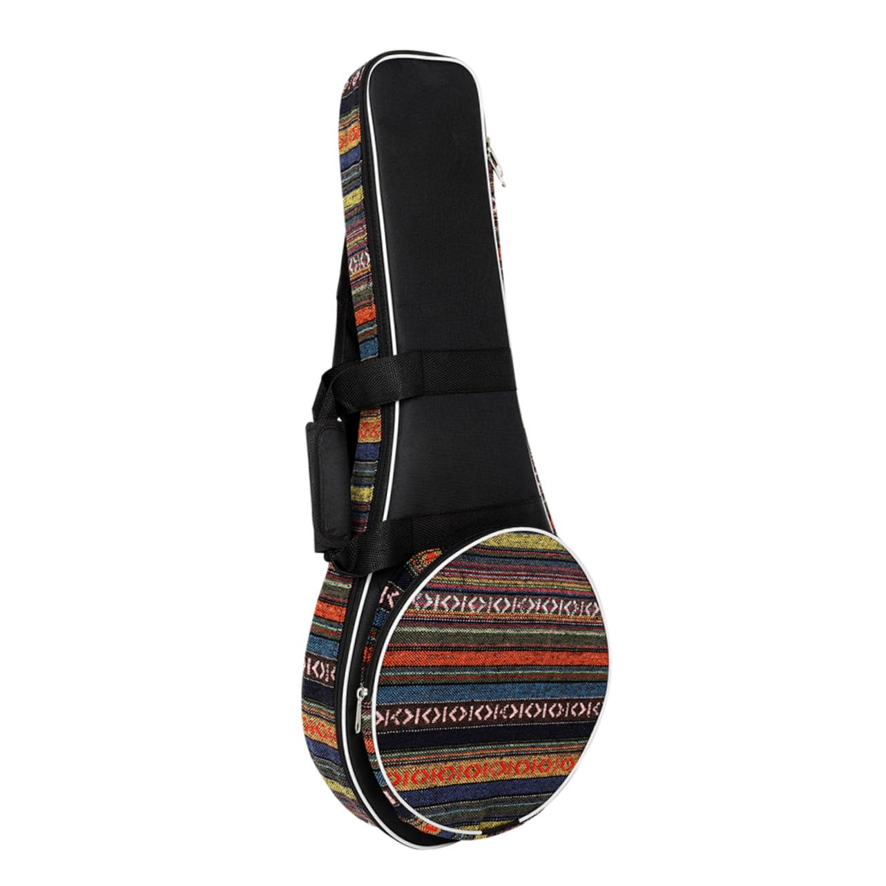 Milisten Borsa Mandolino Imbottita Spessa in Stile con Spallacci Regolabili e Manico Confortevole Zaino Custodia per Viaggio e Conservazione Strumento Musicale