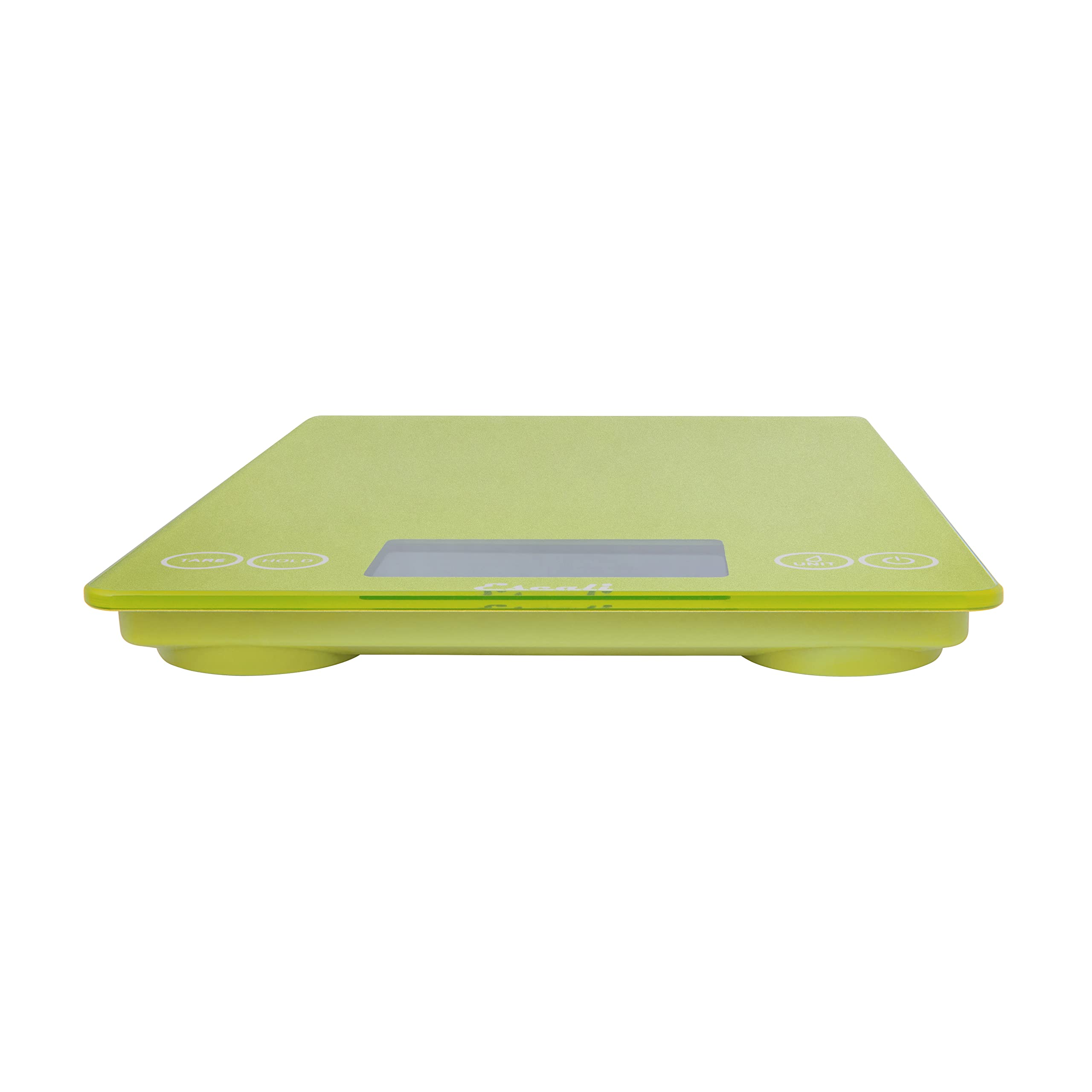 Escali 157SCG Báscula de Cocina Arti Glass, Báscula Digital con Pantalla LCD, Accesorio de Menaje de Cocina, Negocios y Ocio, 6.8 kg, Verde Suculento, 23 x 16.5 x 2 cm