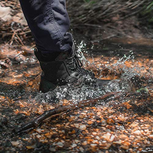 Maelstrom F5180Z WP Womens Black Waterproof Military Tactical Work Boots thumb #8