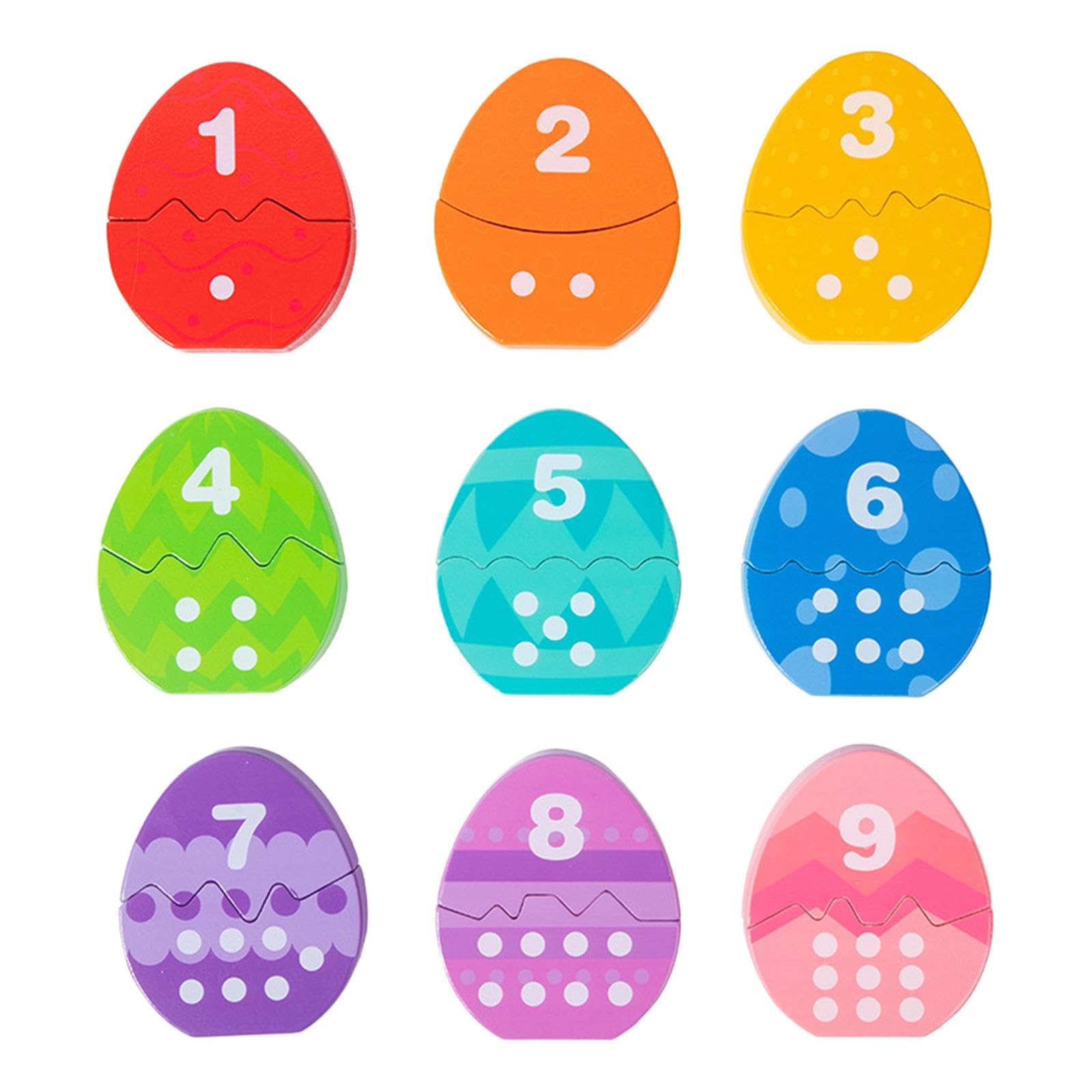 Gioco di Abbinamento Dei Colori, Gioco Educativo per La Prima Infanzia per Il Riconoscimento Dei Colori, Set di Abbinamento Delle Uova