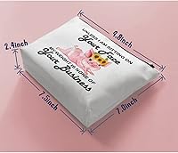 Vista 8 de BiuNiuring Dinosaur Gift - Makeup Bag for Women Who Love Dinosaurs