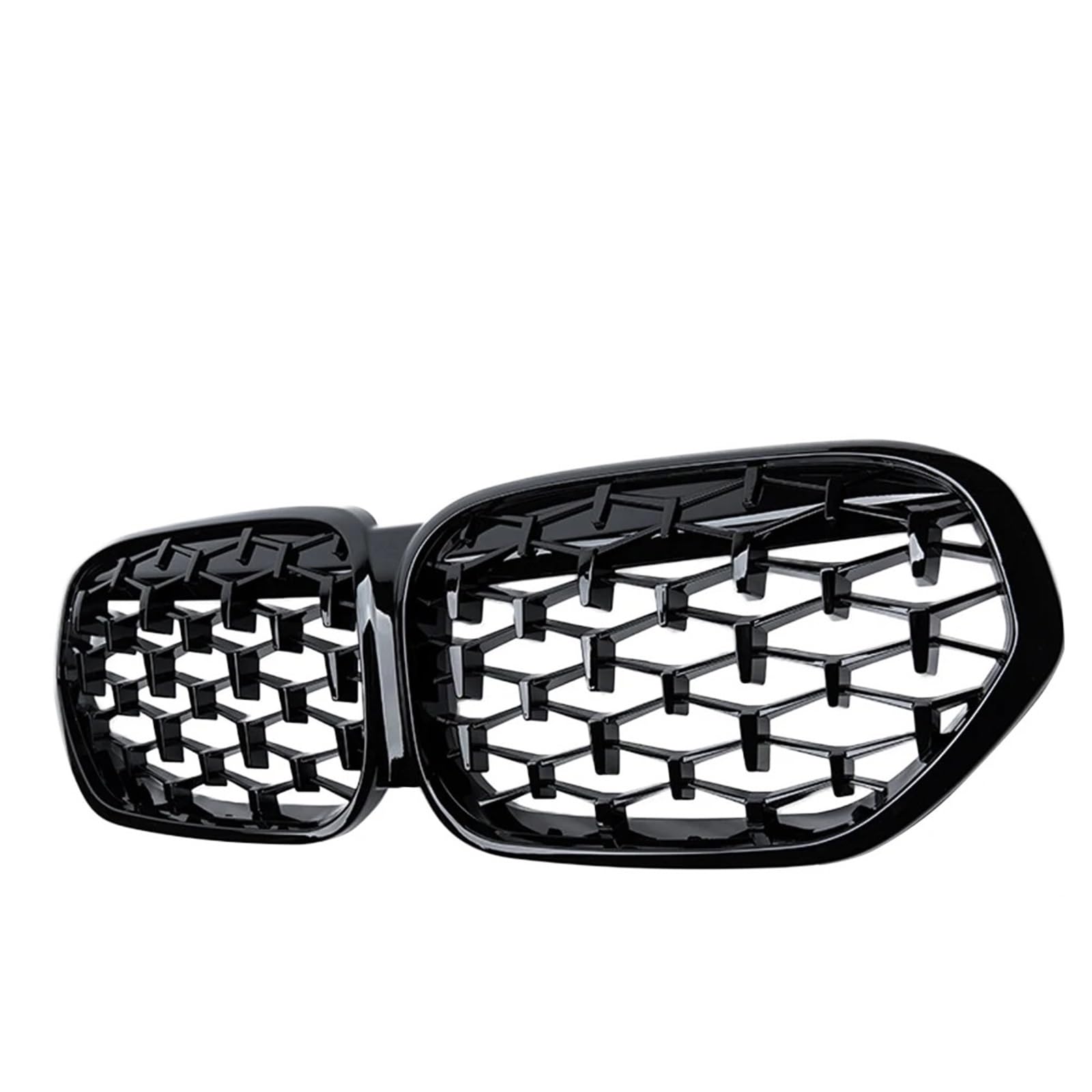 Gloss Black Kidney Grille For BMW X1 F48 (2020+) – Single Bridge Style, High-Quality ABS