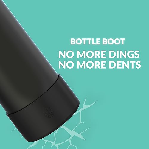 Miniatura 3 de REUZBL Funda protectora de silicona para botella de boca ancha Hydro Flask de 32 onzas, Hydro Flask de 40 onzas y botellas de boca ancha similares