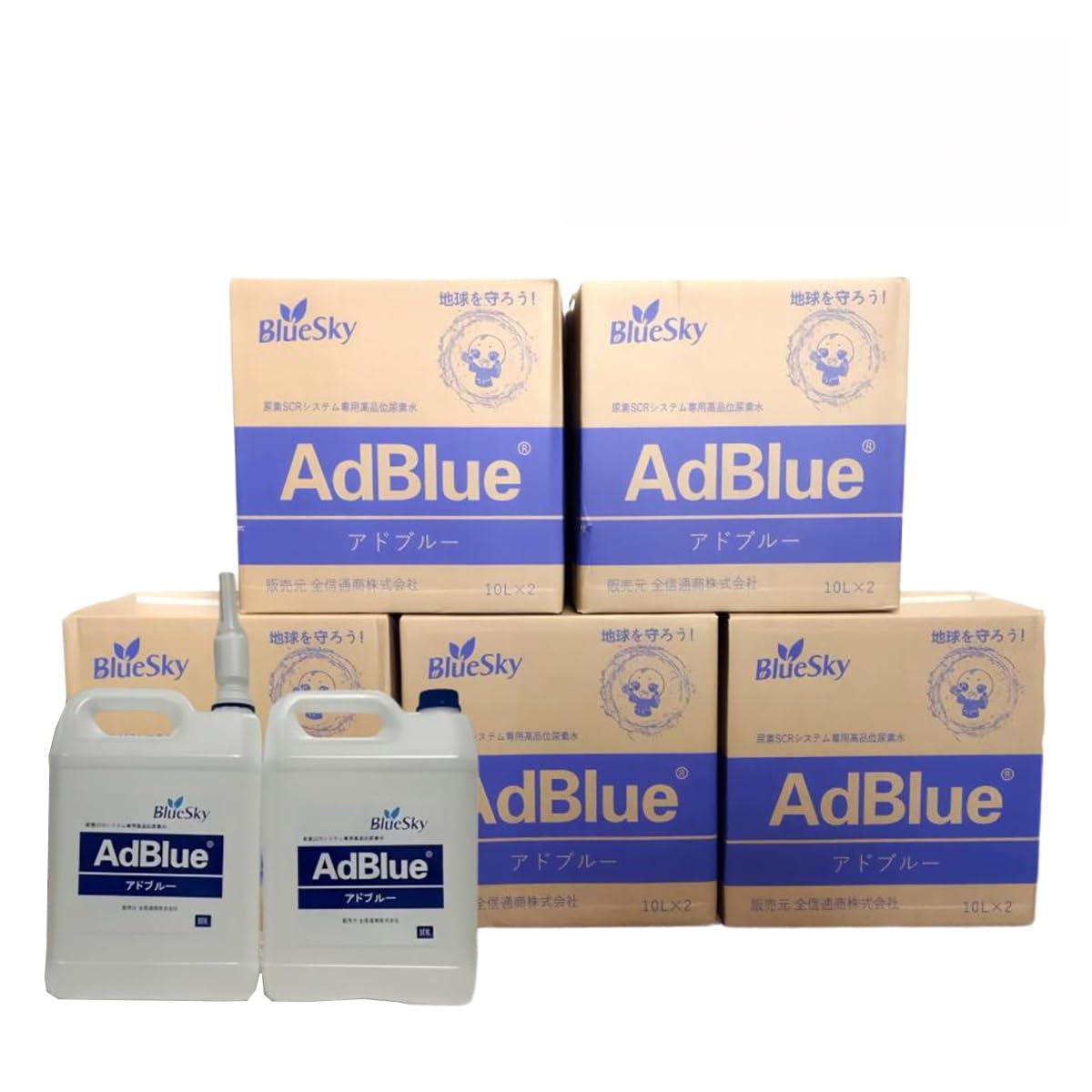Amazon.co.jp: 【10L×2】アドブルー AdBlue 20リットル 最安値 車 5