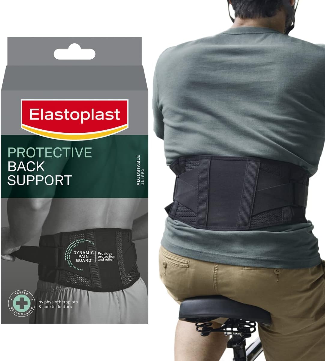 Elastoplast Protective Adjustable Back Support, Lumbar Support Belt