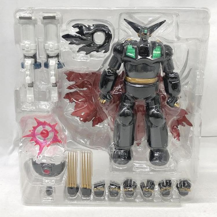 Amazon | 関節緩み・箱イタミ)スーパーロボット超合金 ブラック Amazon | 関節緩み・箱イタミ)スーパーロボット超合金 ブラック