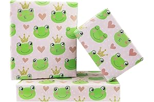 Eco-Friendly Frog Wrapping Paper: A Ribbiting Delight for Special Occasions