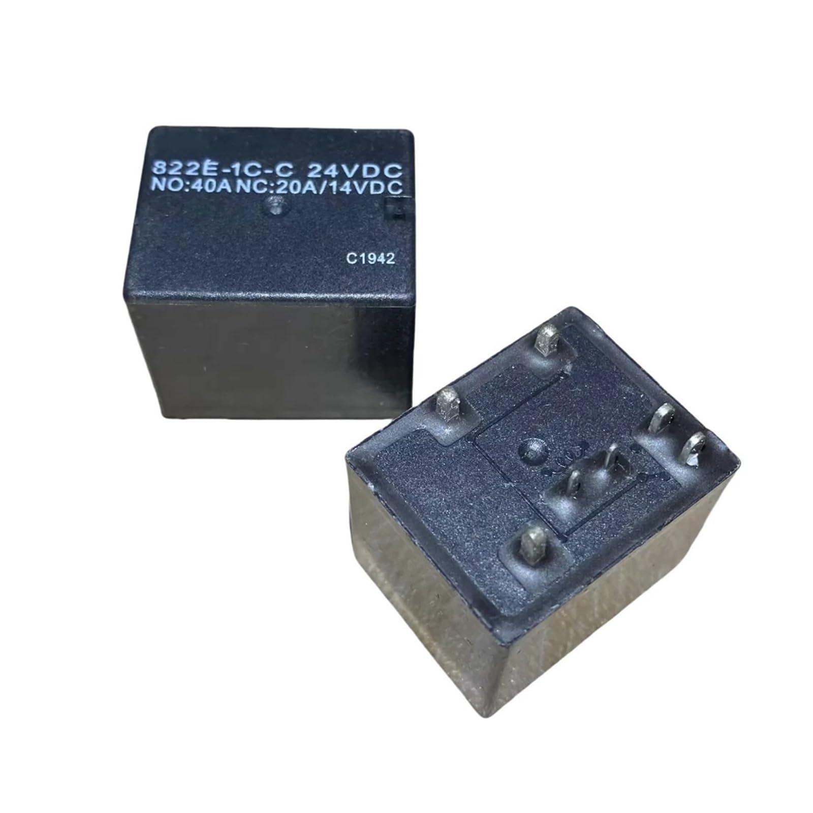 K66SIYV5KY 2PCS 822E-1C-C-12VDC 822E-1C-C-24VDC 7PIN 40A Automobile relay 822E-1A-C-24VDC(822E-1C-C-24VDC)