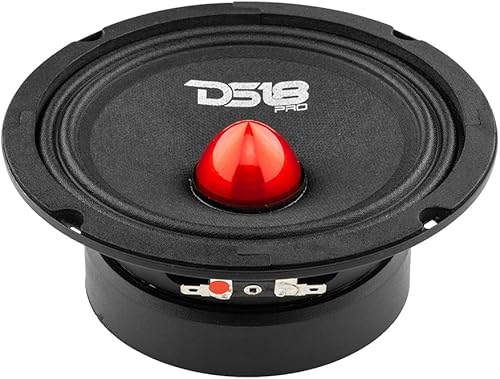Miniatura 20 de DS18 PRO-GM8.4 - Altavoz de 8 pulgadas, rango medio, cesta de acero negro, 580 W máximo, 190 W RMS, 4 ohmios, altavoces de puerta de audio de alta