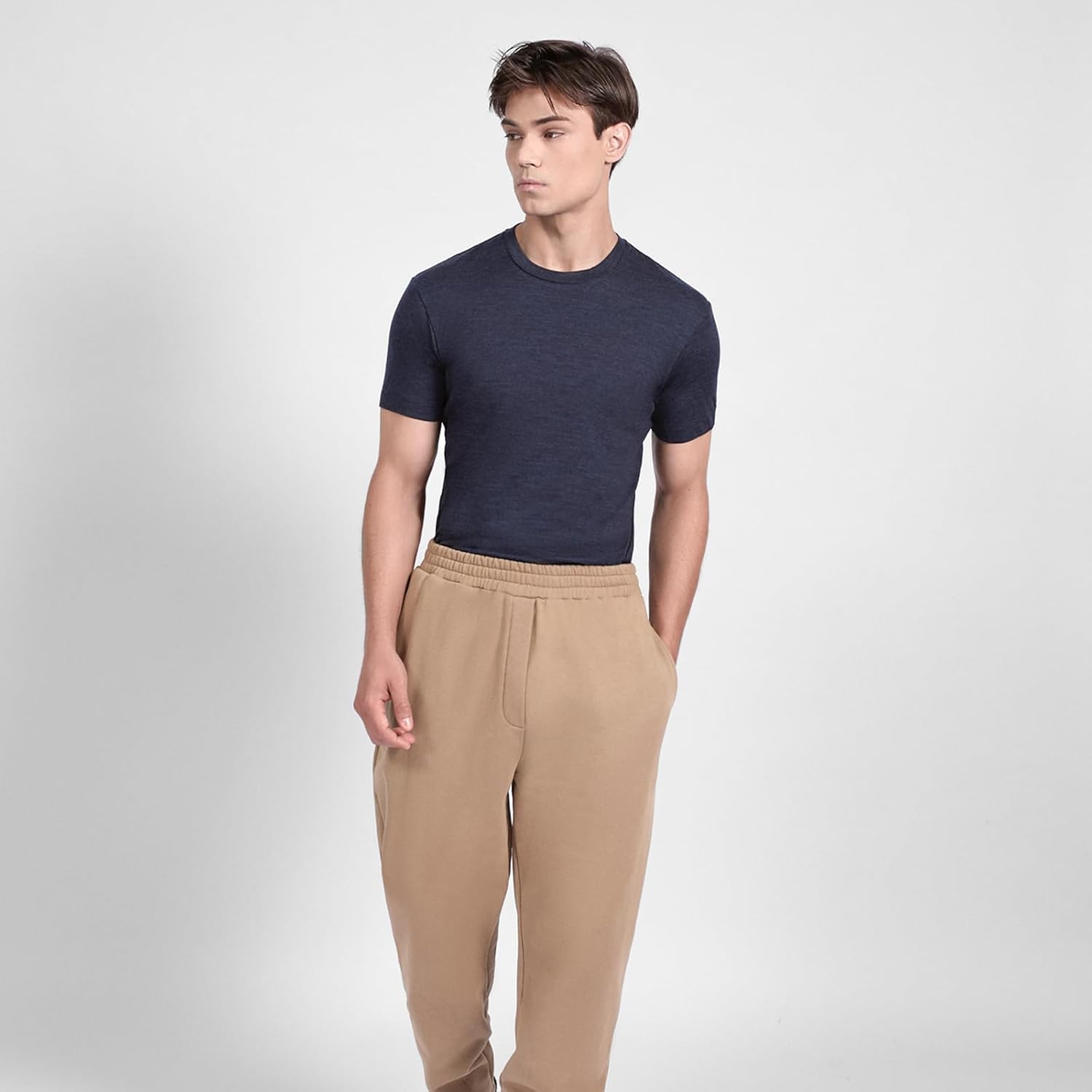 Men's Merino Wool T-Shirt – Ultra Soft, Odor Resistant, Temperature Control & Quick-Dry Base Layer, All-Season - Image 3