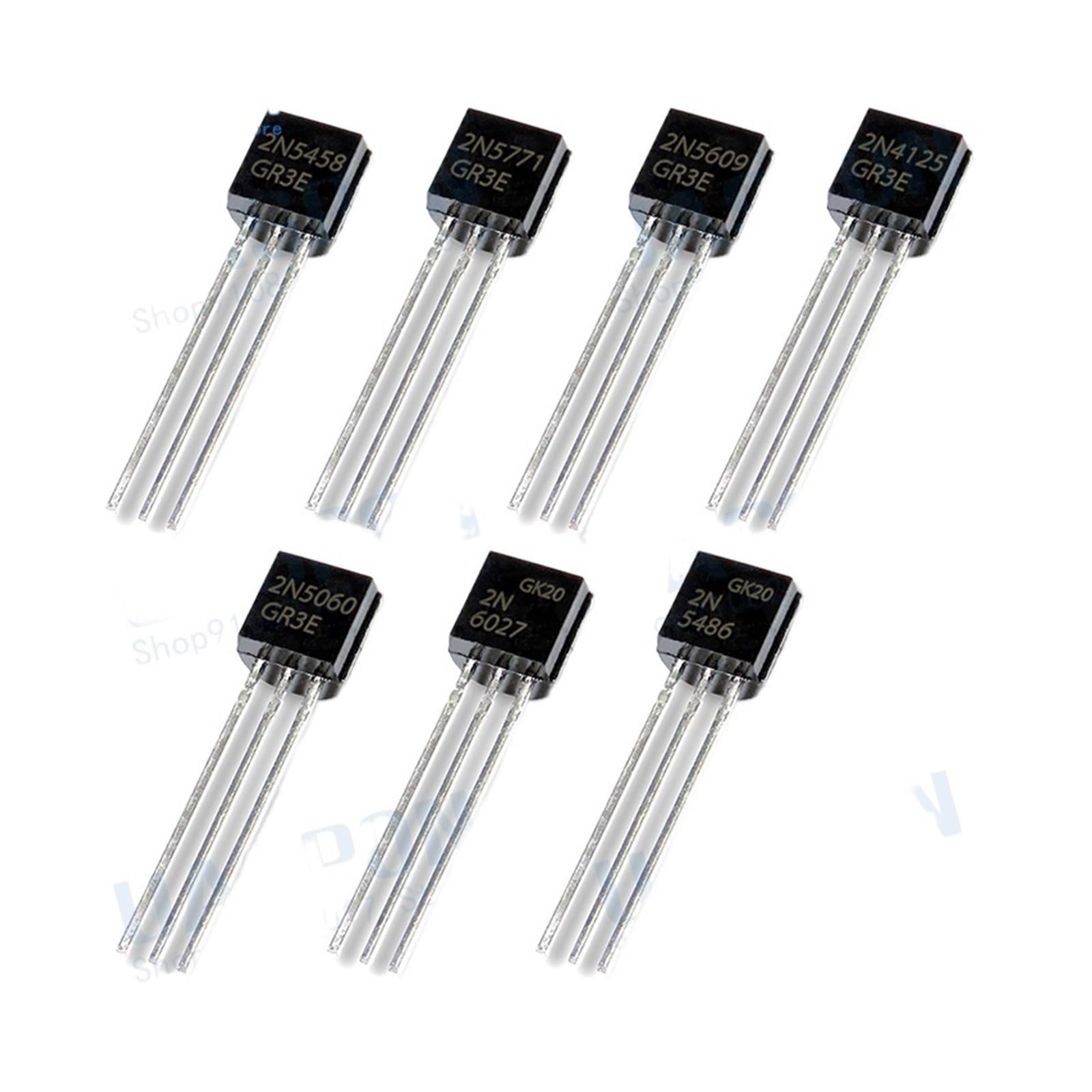 Amazon.co.jp: 10 個 2N7000 MOS FET TO-92 2N3819 2N4125 2N5060