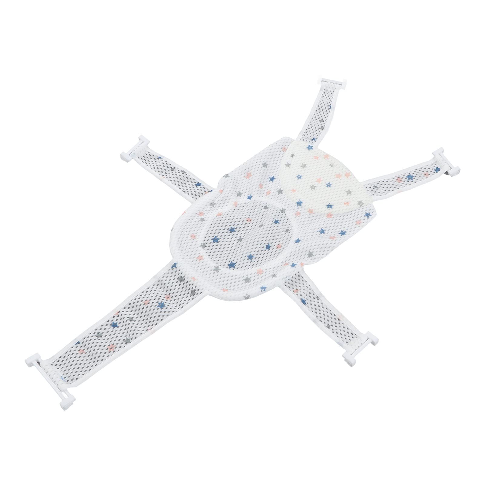 Semme Soft Bath Support Net Adjustable Universal Breathable Mesh Soft Headrest Baby Bath Net Skid Proof Baby Bath