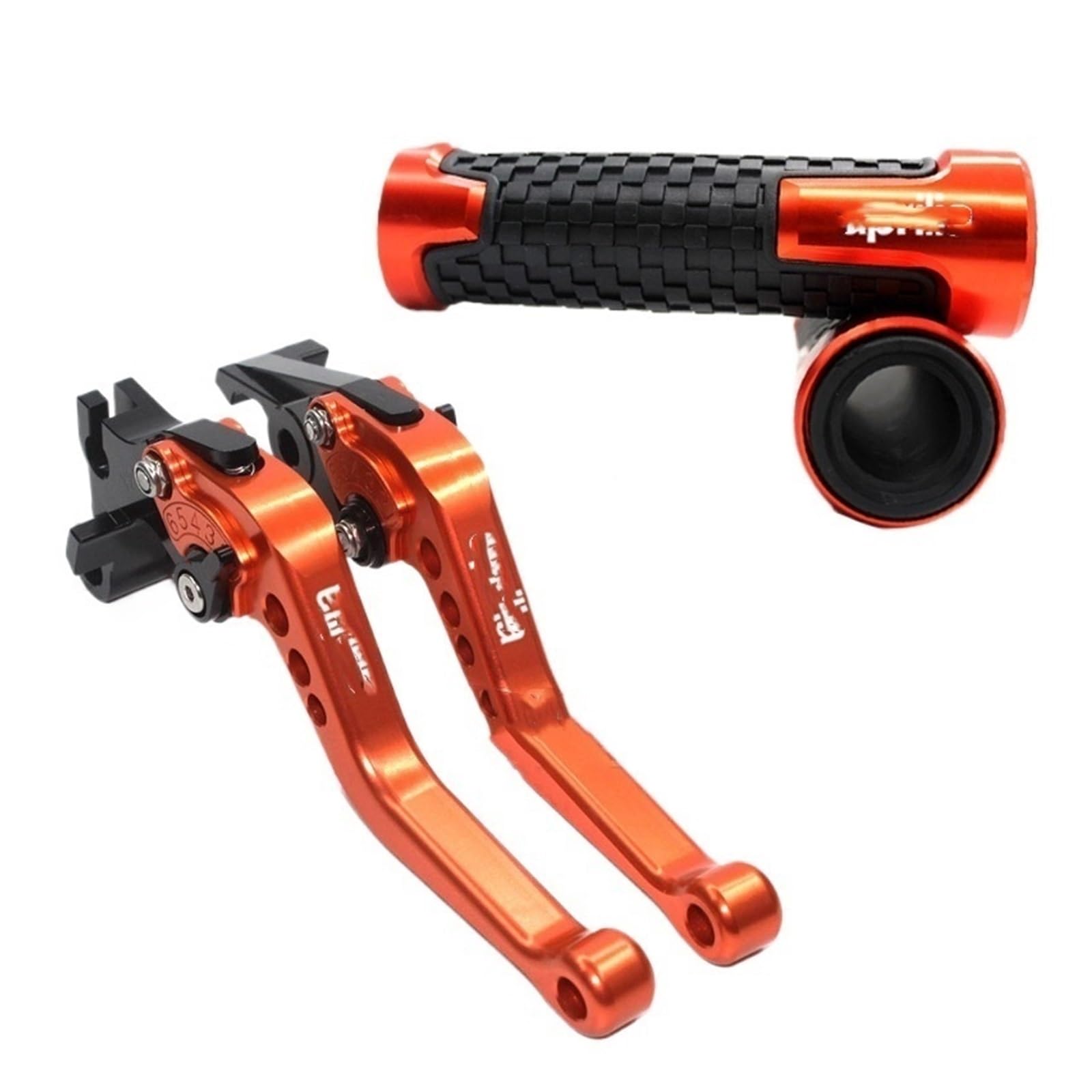 Ewsjg Orange-A For Ap&Rilia Rs660/Tuono 660 2020-2022 3D Motorcycle Brake Clutch Lever Cnc Adjustable Motorbike Brake Lever Handlebar Hand Grip Clutchs Brakes Handle Levers