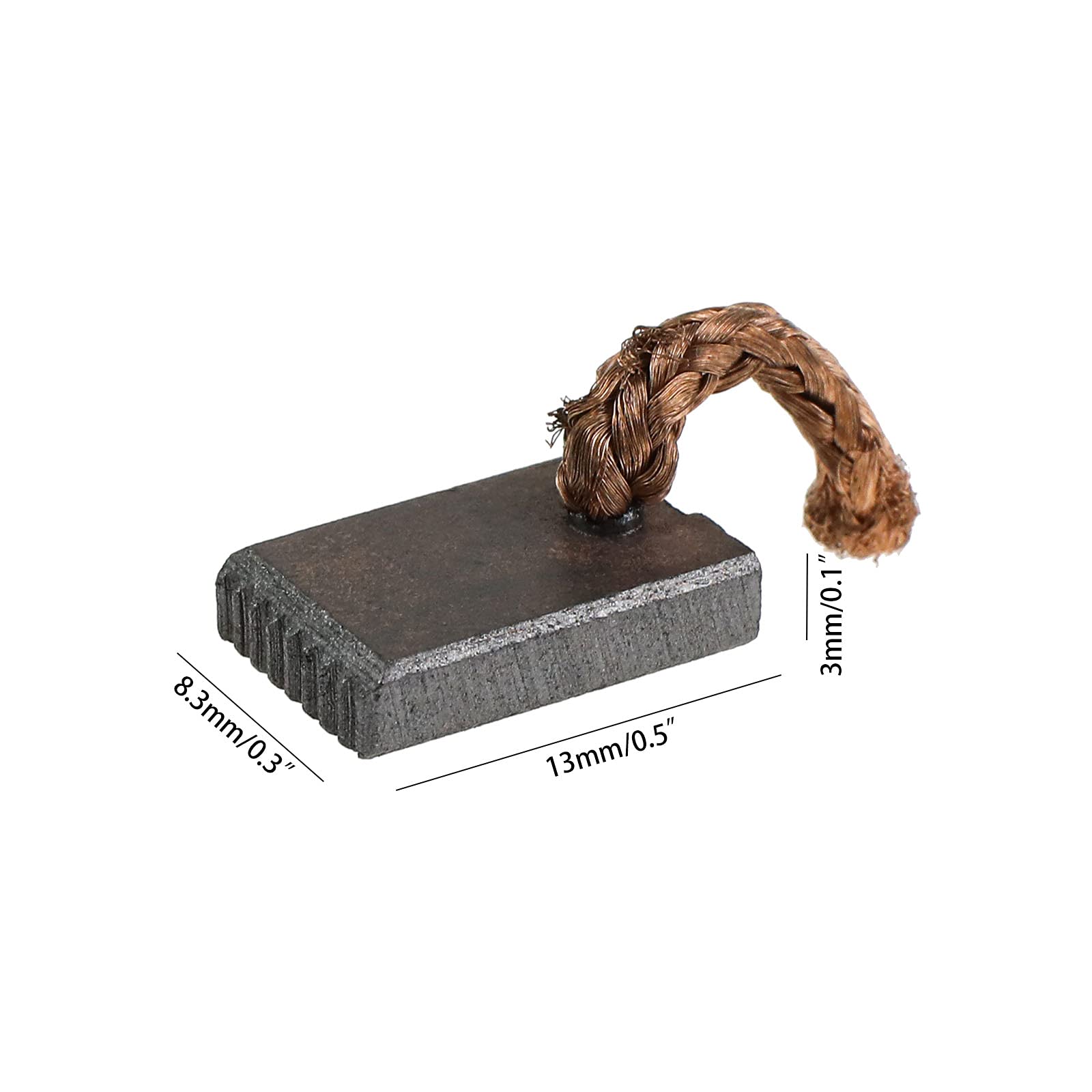 ECSiNG 2 Pairs Motor Carbon Brushes 6x11x30mm For Angle Grinder Rotary