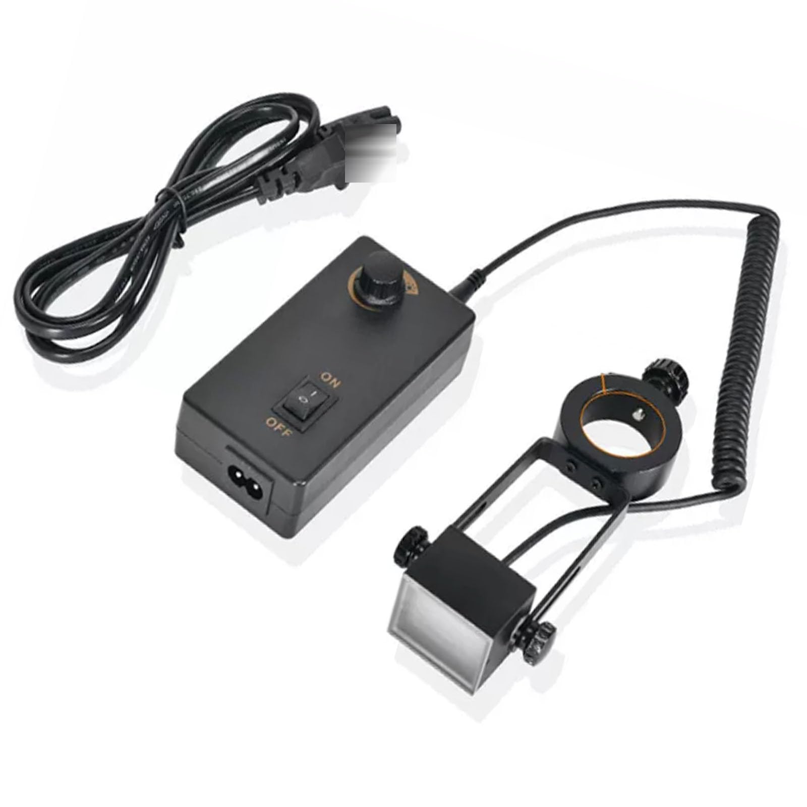 Éclairage Latéral Pour Microscope, Éclairage D'appoint Réglable Avec 48 LED, Éclairage Uniforme Et Sans Scintillement, Réglage Continu De La Luminosité, Tête De Lampe En Alliage D'aluminium, Pour L'éc