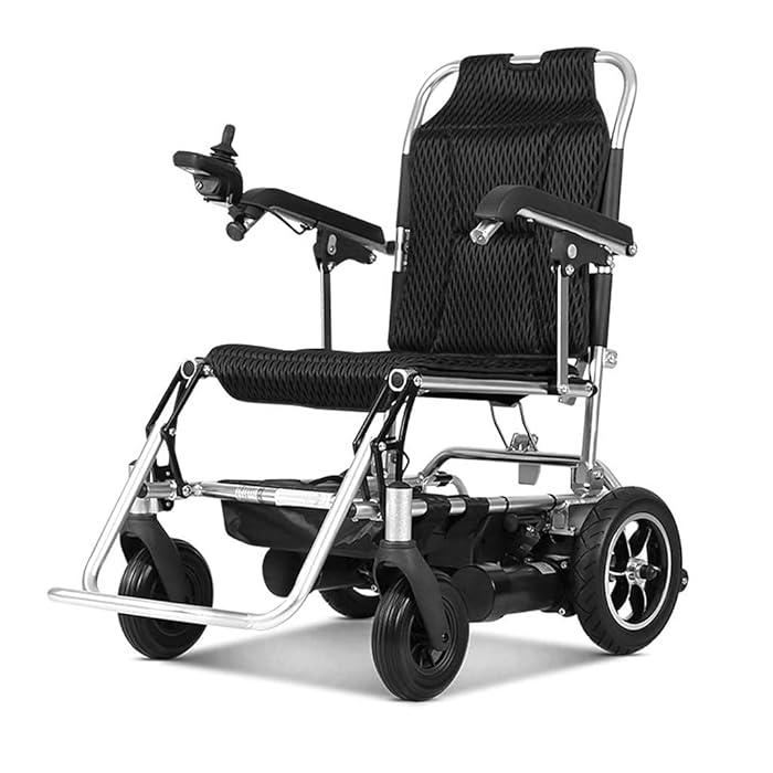 Buy Wheelchair Electric Lightweight Folding with Batteries Heavy Duty